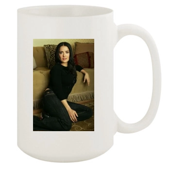 Salma Hayek 15oz White Mug