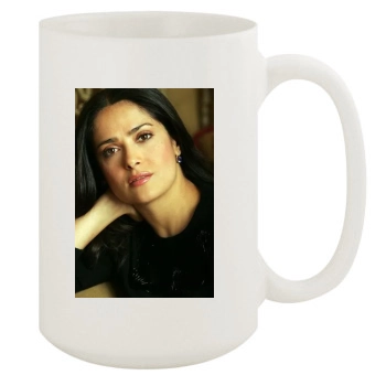 Salma Hayek 15oz White Mug