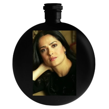 Salma Hayek Round Flask