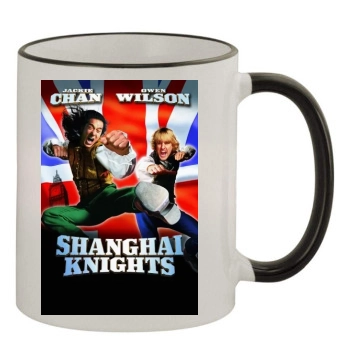 Shanghai Knights (2003) 11oz Colored Rim & Handle Mug