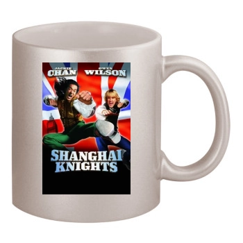 Shanghai Knights (2003) 11oz Metallic Silver Mug