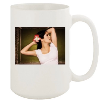 Salma Hayek 15oz White Mug