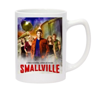 Smallville (2001) 14oz White Statesman Mug