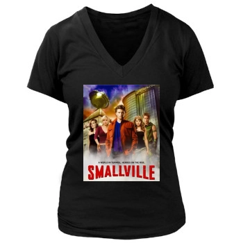 Smallville (2001) Women's Deep V-Neck TShirt