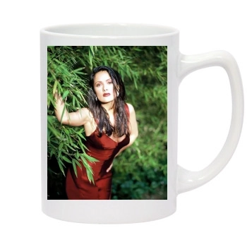 Salma Hayek 14oz White Statesman Mug