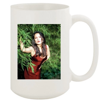 Salma Hayek 15oz White Mug