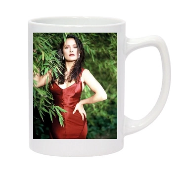 Salma Hayek 14oz White Statesman Mug