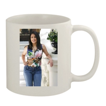 Salma Hayek 11oz White Mug