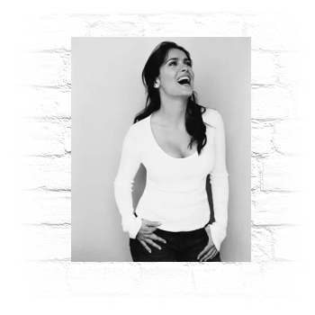 Salma Hayek Metal Wall Art