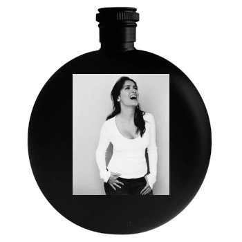 Salma Hayek Round Flask