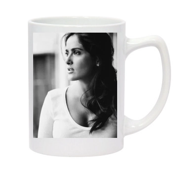 Salma Hayek 14oz White Statesman Mug