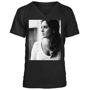 Salma Hayek Men's V-Neck T-Shirt