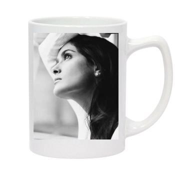 Salma Hayek 14oz White Statesman Mug