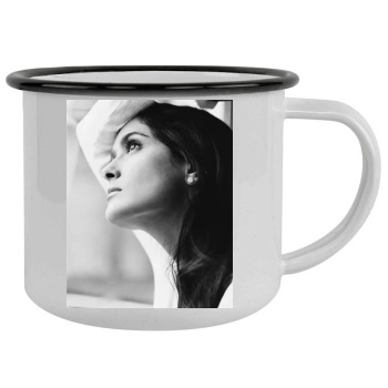 Salma Hayek Camping Mug