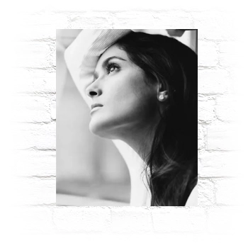 Salma Hayek Metal Wall Art