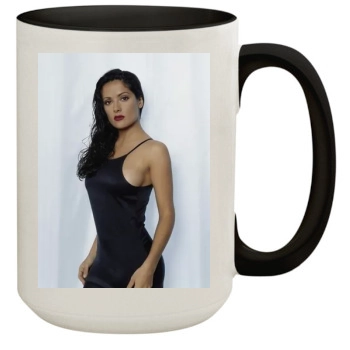 Salma Hayek 15oz Colored Inner & Handle Mug