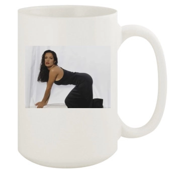 Salma Hayek 15oz White Mug