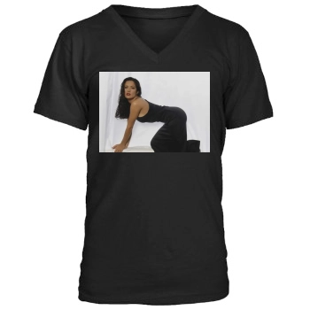 Salma Hayek Men's V-Neck T-Shirt