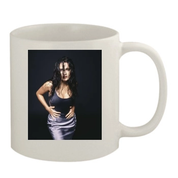 Salma Hayek 11oz White Mug