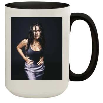 Salma Hayek 15oz Colored Inner & Handle Mug