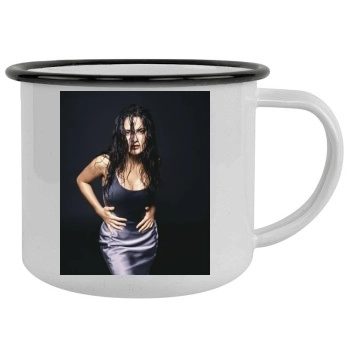 Salma Hayek Camping Mug