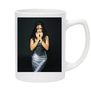 Salma Hayek 14oz White Statesman Mug