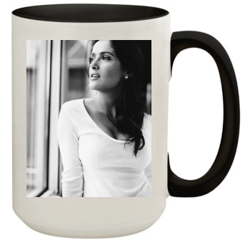 Salma Hayek 15oz Colored Inner & Handle Mug