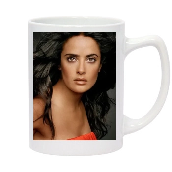 Salma Hayek 14oz White Statesman Mug