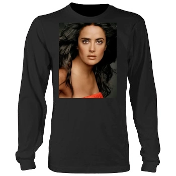 Salma Hayek Men's Heavy Long Sleeve TShirt