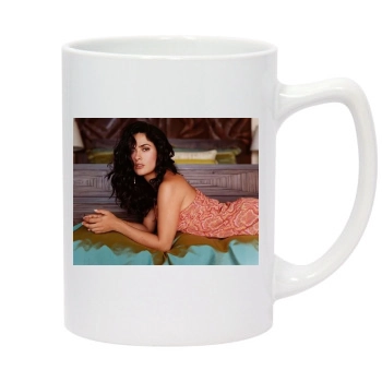 Salma Hayek 14oz White Statesman Mug