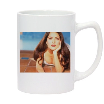 Salma Hayek 14oz White Statesman Mug