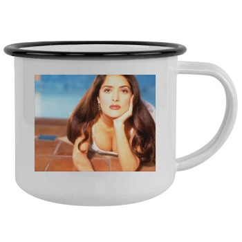 Salma Hayek Camping Mug