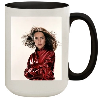 Salma Hayek 15oz Colored Inner & Handle Mug