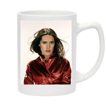 Salma Hayek 14oz White Statesman Mug