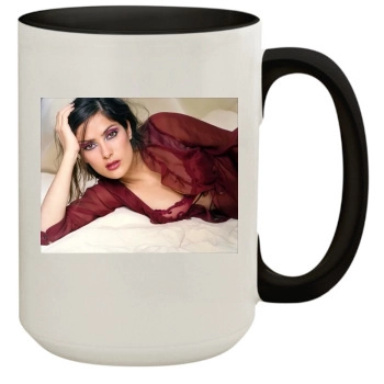 Salma Hayek 15oz Colored Inner & Handle Mug