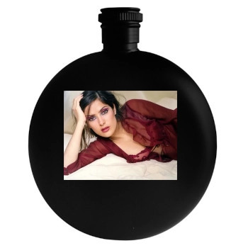 Salma Hayek Round Flask