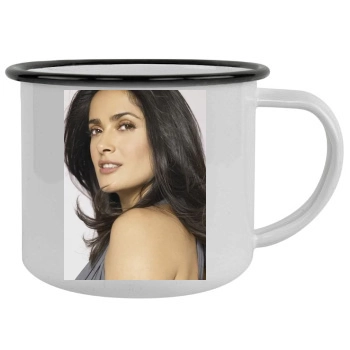 Salma Hayek Camping Mug