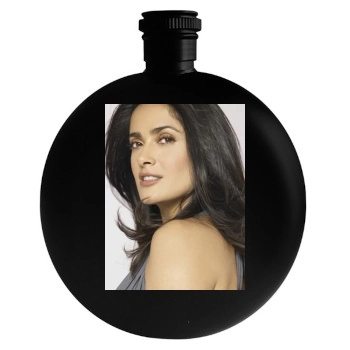 Salma Hayek Round Flask