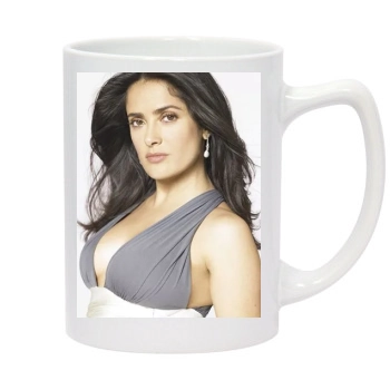 Salma Hayek 14oz White Statesman Mug