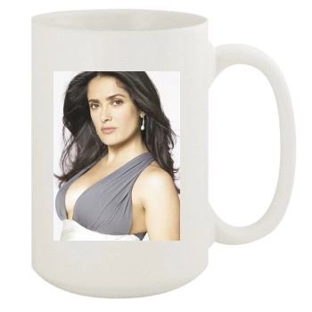 Salma Hayek 15oz White Mug