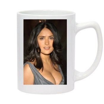 Salma Hayek 14oz White Statesman Mug