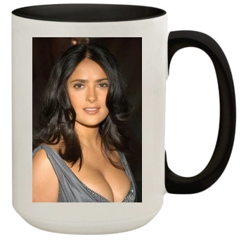 Salma Hayek 15oz Colored Inner & Handle Mug