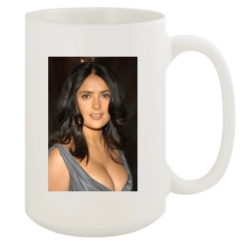 Salma Hayek 15oz White Mug