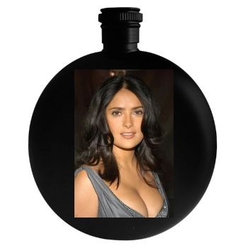 Salma Hayek Round Flask