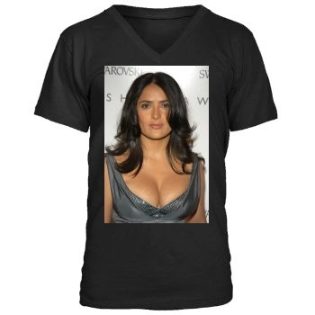 Salma Hayek Men's V-Neck T-Shirt