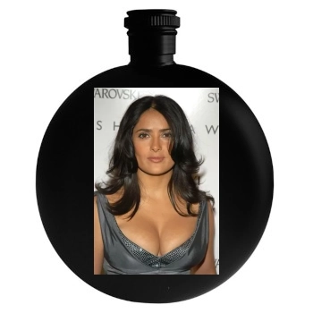 Salma Hayek Round Flask