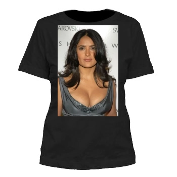 Salma Hayek Women's Cut T-Shirt