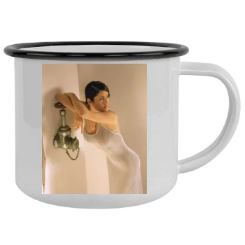 Salma Hayek Camping Mug