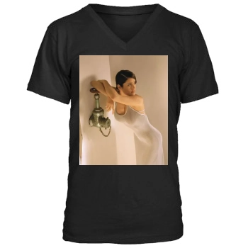 Salma Hayek Men's V-Neck T-Shirt