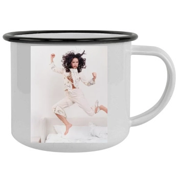 Salma Hayek Camping Mug